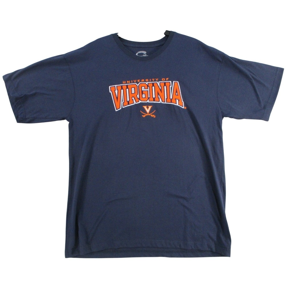 Colosseum University of Virginia Cavaliers T-Shirt Mens XL Navy Blue UVA Tee